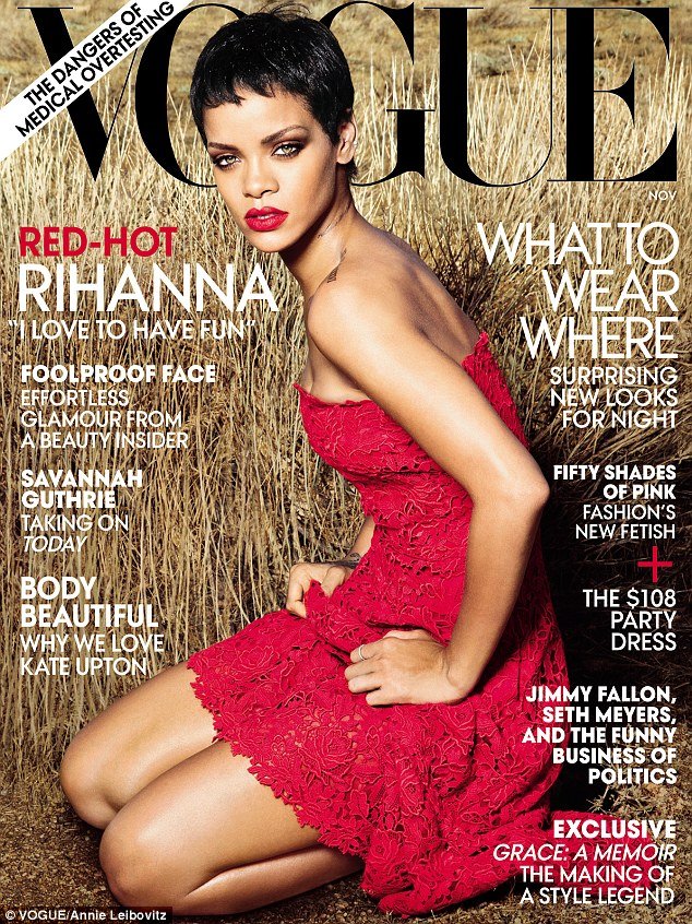 Rihanna opens up about reuniting with Chris Brown in Vogue magazine