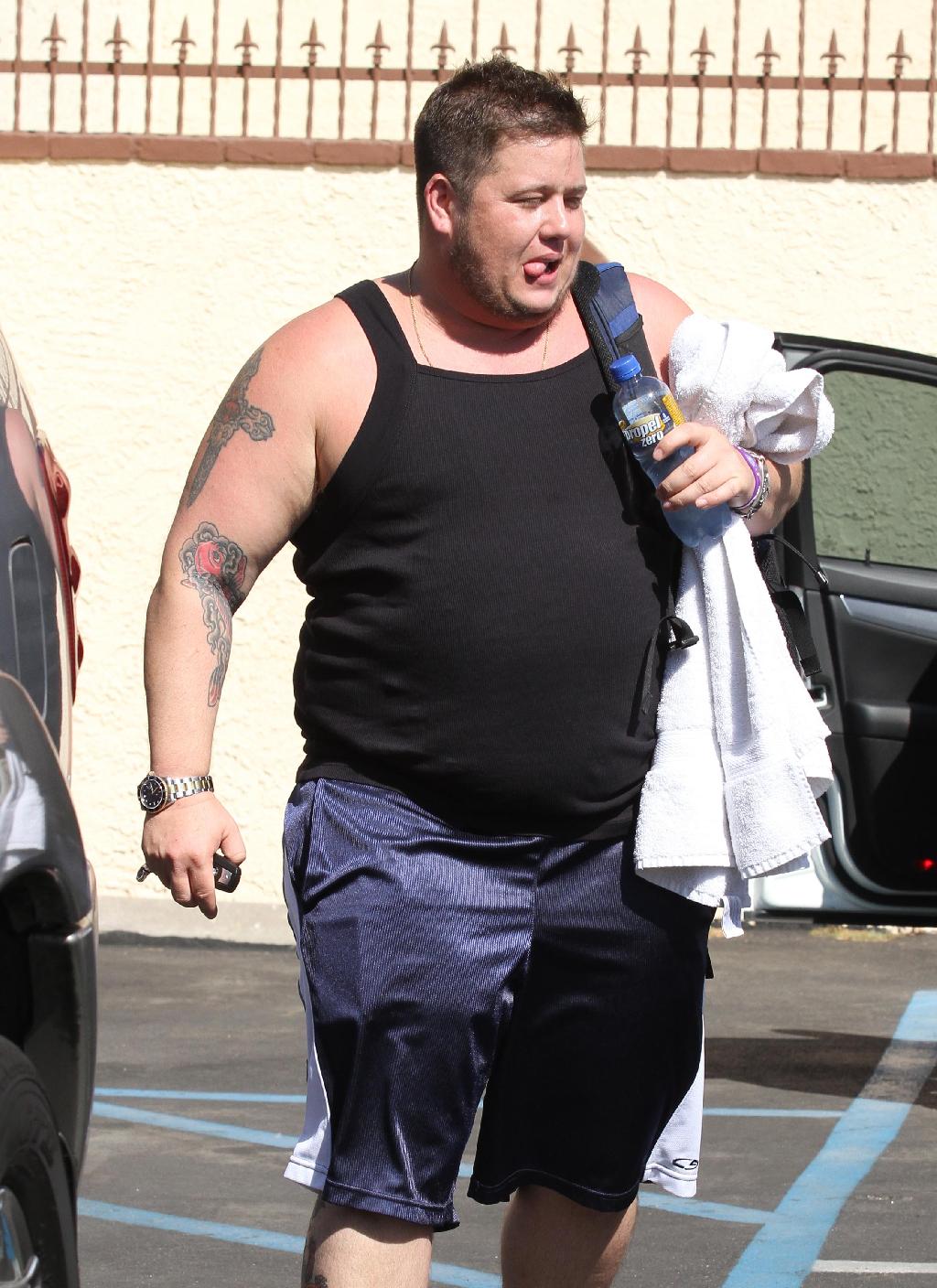 Chaz Bono announced his aim to drop 50 lbs in weight in November and thanks...