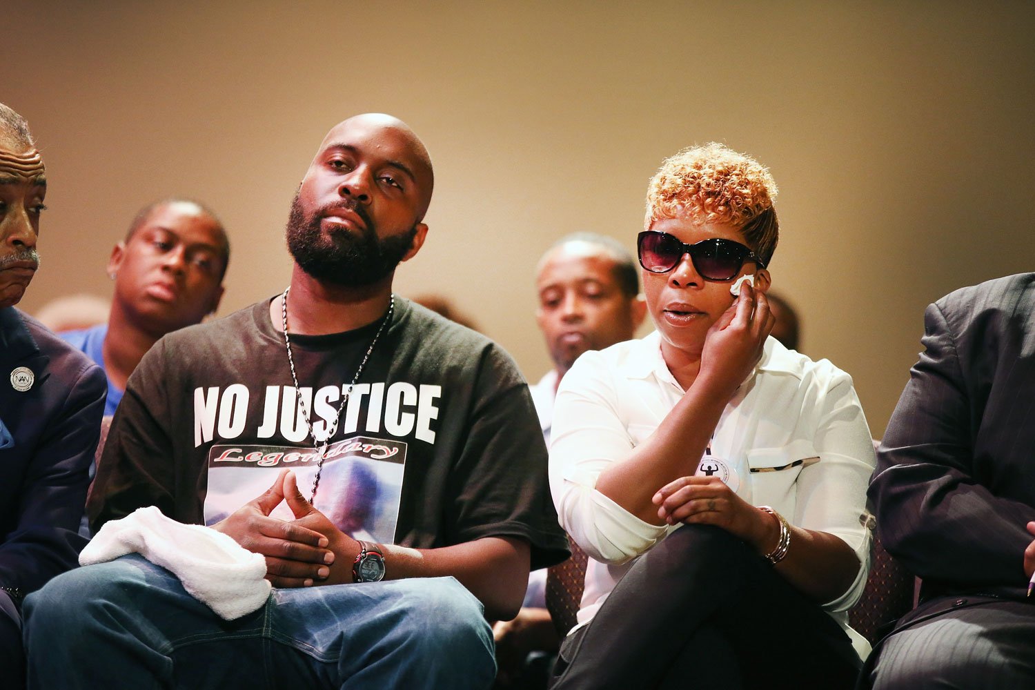 Ferguson Protests Michael Browns Father Appeals For Calm Ahead Of Grand Jury Decision