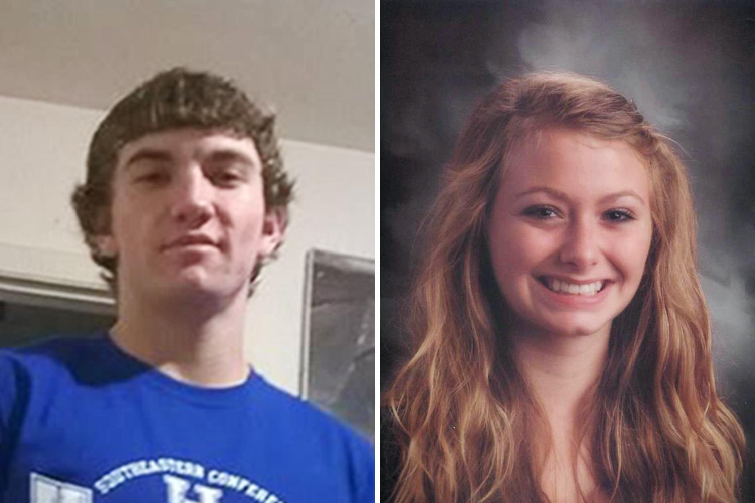 Cheyenne Phillips and Dalton Hayes Runaway Kentucky teens caught in